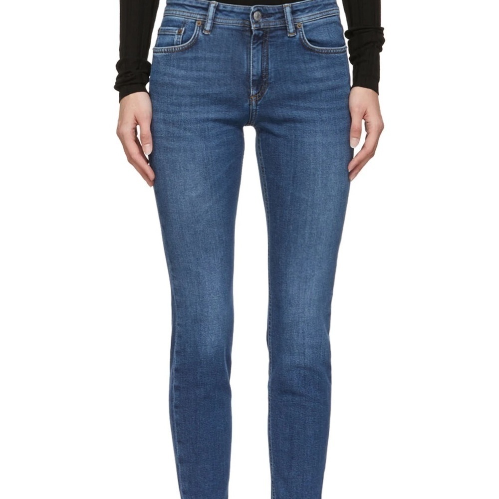 Acne Studios Bla Konst Climp Starp Skinny Jeans‎